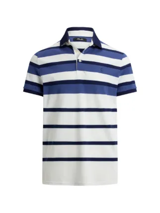 【美品】RLX Ralph Lauren ポロシャツ M ストライプ RLX Ralph Lauren ストライプ ポロシャツ | ホワイト | FARFETCH JP