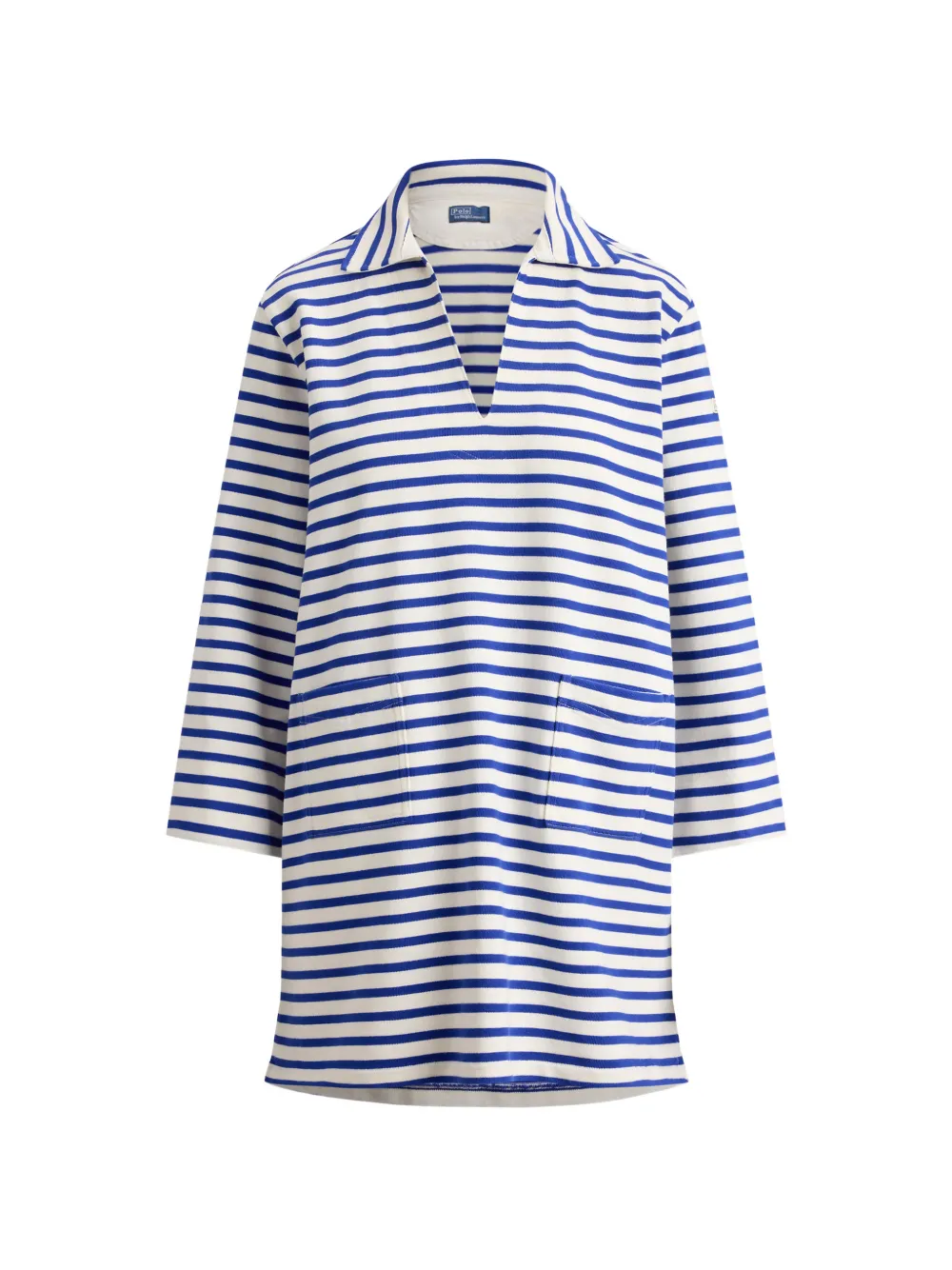 Polo Ralph Lauren striped V-neck dress - Blu