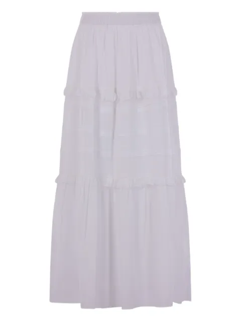 MARANT ÉTOILE Gestufter Maxirock mit Rüschen