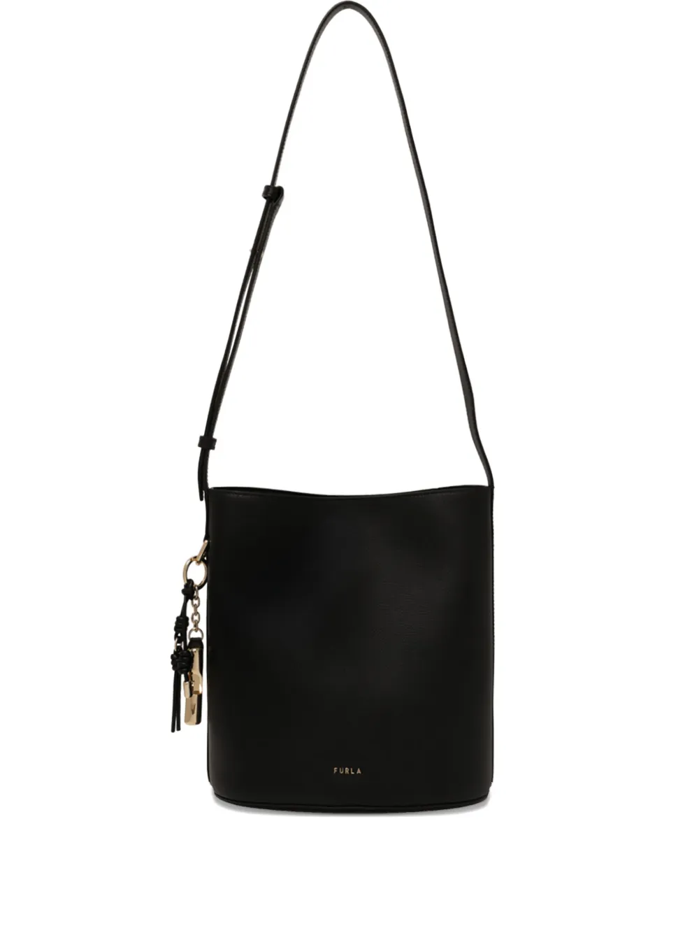 Furla leather bucket bag - Nero