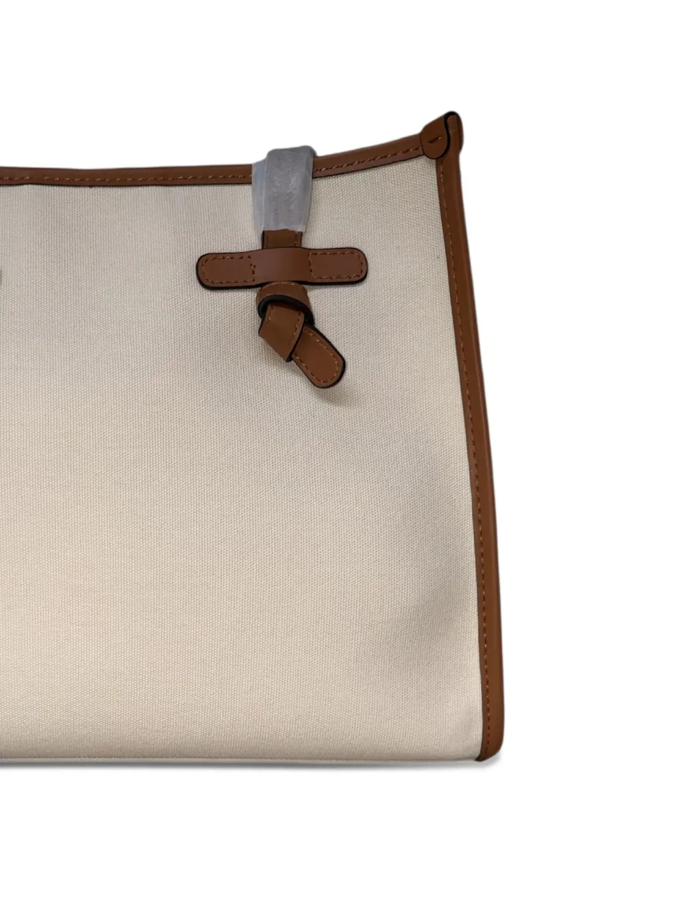 MARCELLA CLUB knot-detail tote bag - Beige