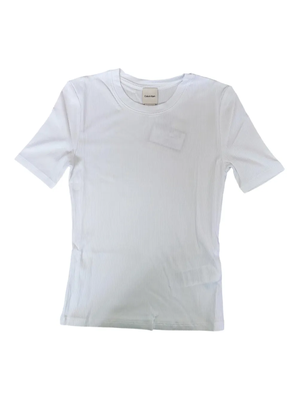 Calvin Klein Crew-neck T-shirt In White
