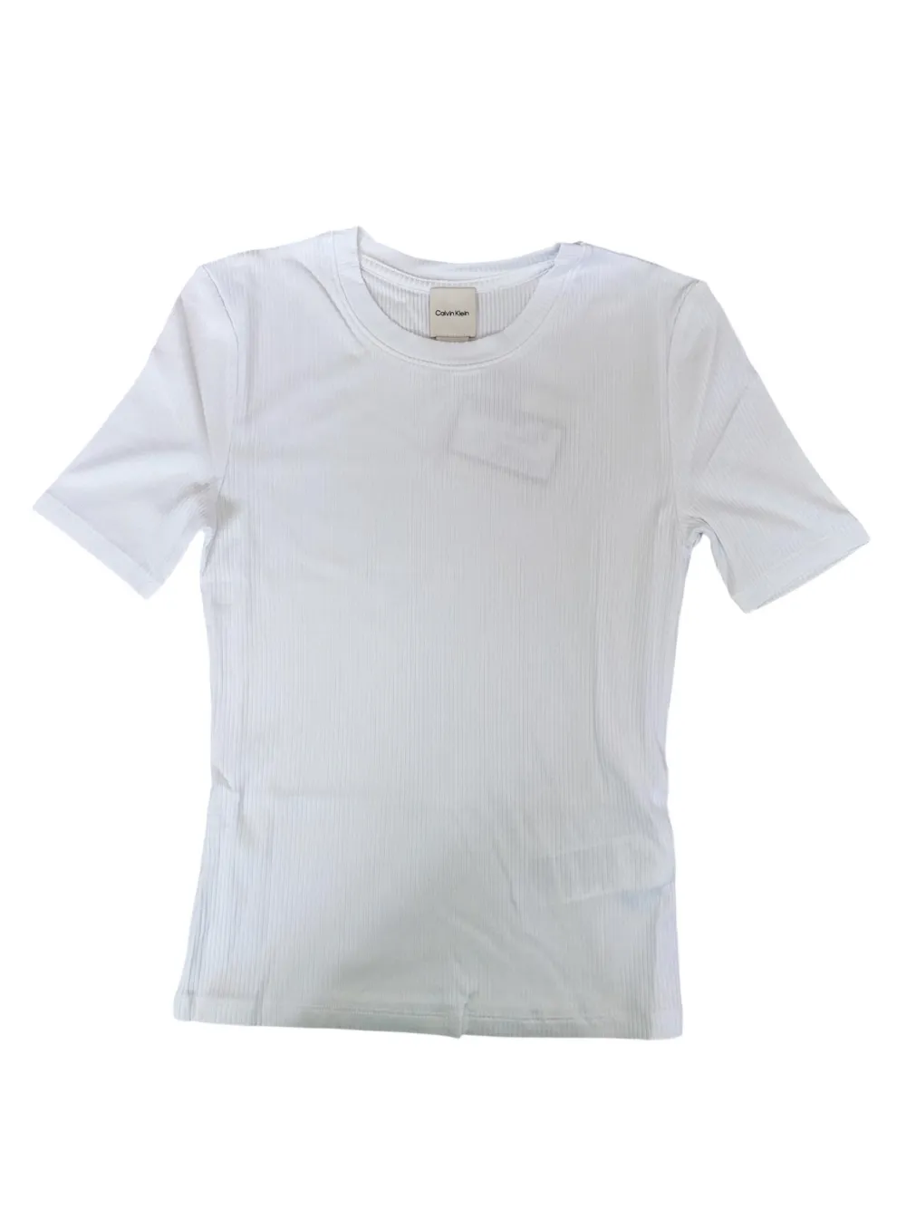 Calvin Klein Crew-neck T-shirt In White