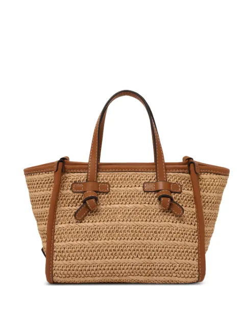 MARCELLA CLUB woven tote bag