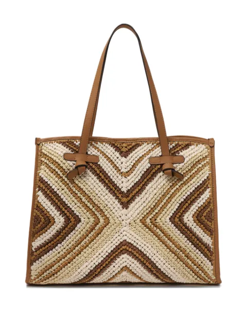 MARCELLA CLUB woven tote bag