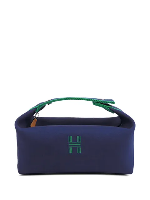 Hermès Pre-Owned 2010-2025 Small Toile Bride A Brac Case vanity bag