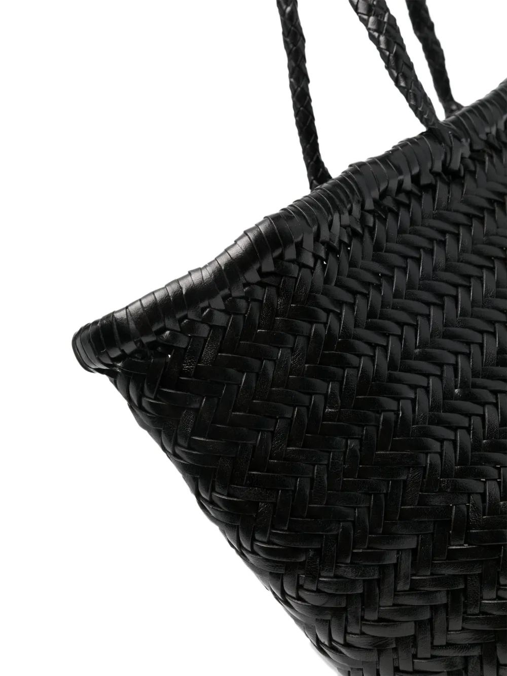 Dragon Diffusion Large Triple Jump Woven Tote Bag In Black