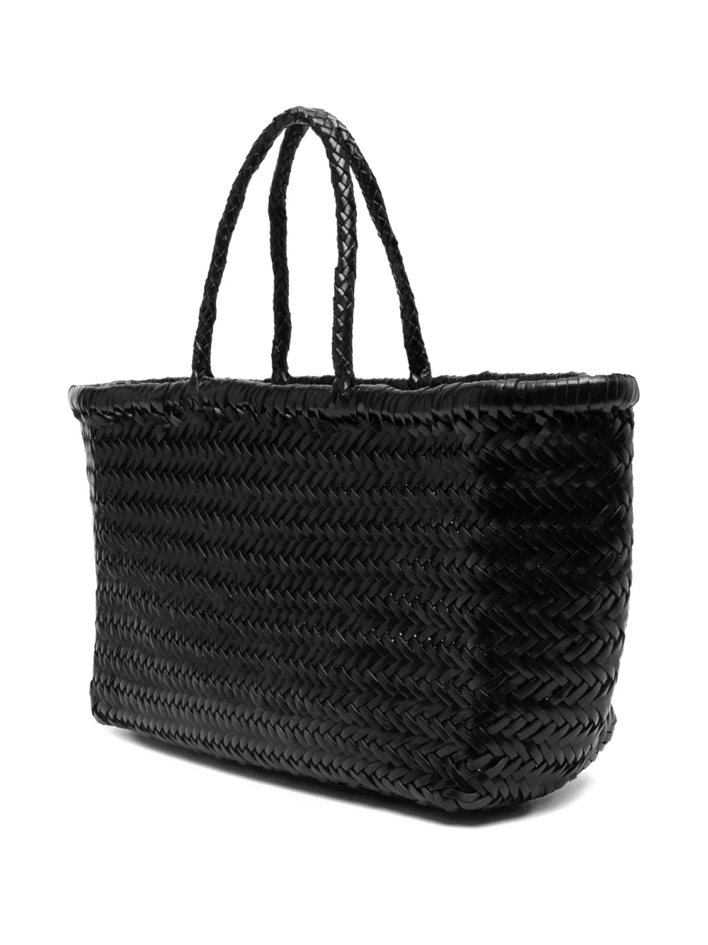 Dragon Diffusion Large Triple Jump Woven Tote Bag In Black