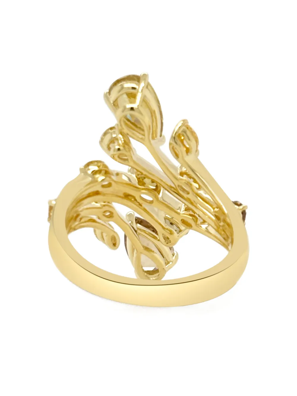 18k Yellow Gold Diamond Ring