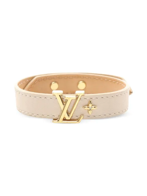 Louis Vuitton Pre-Owned pulsera LV Iconic de piel 2022