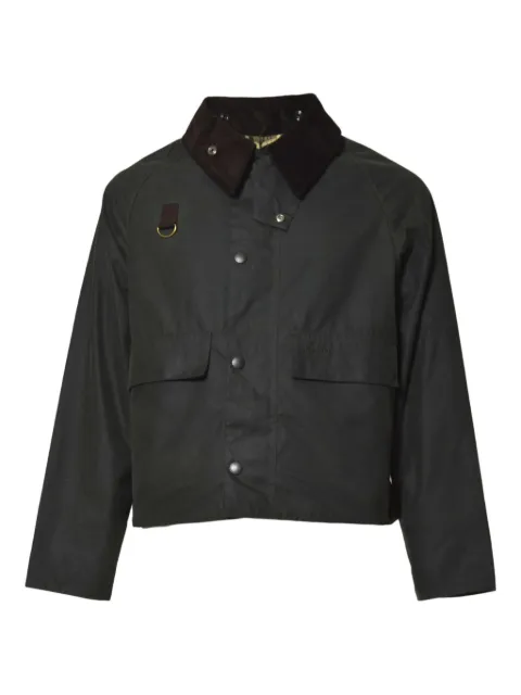 Barbour corduroy-collar jacket