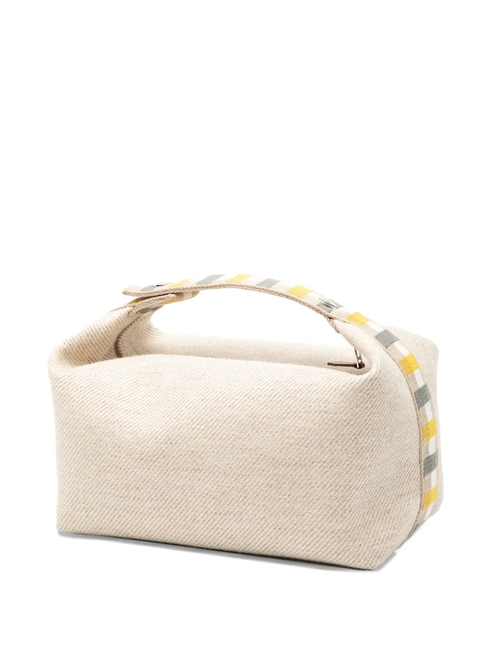 2010-2025 Large Wool Au Carre Bride A Brac Case Vanity Bag