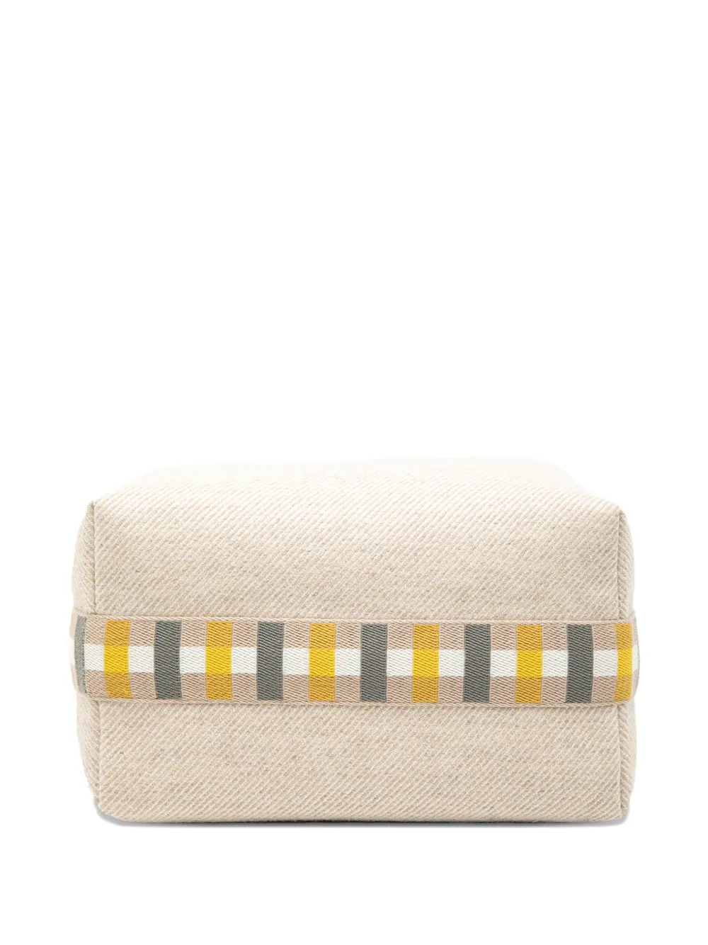 2010-2025 Large Wool Au Carre Bride A Brac Case Vanity Bag