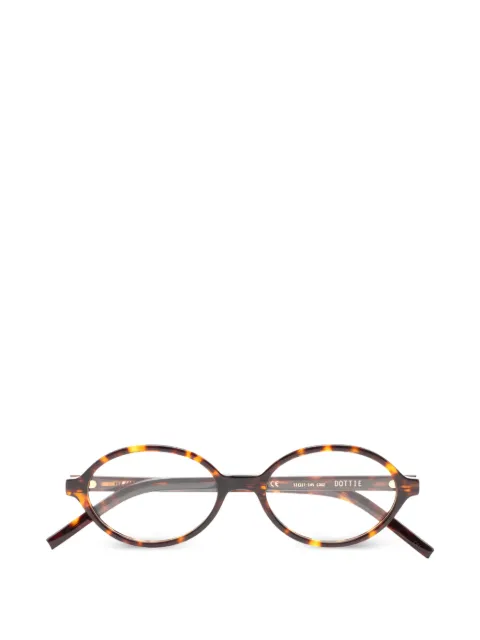 Kaleos Dottie round-frame glasses