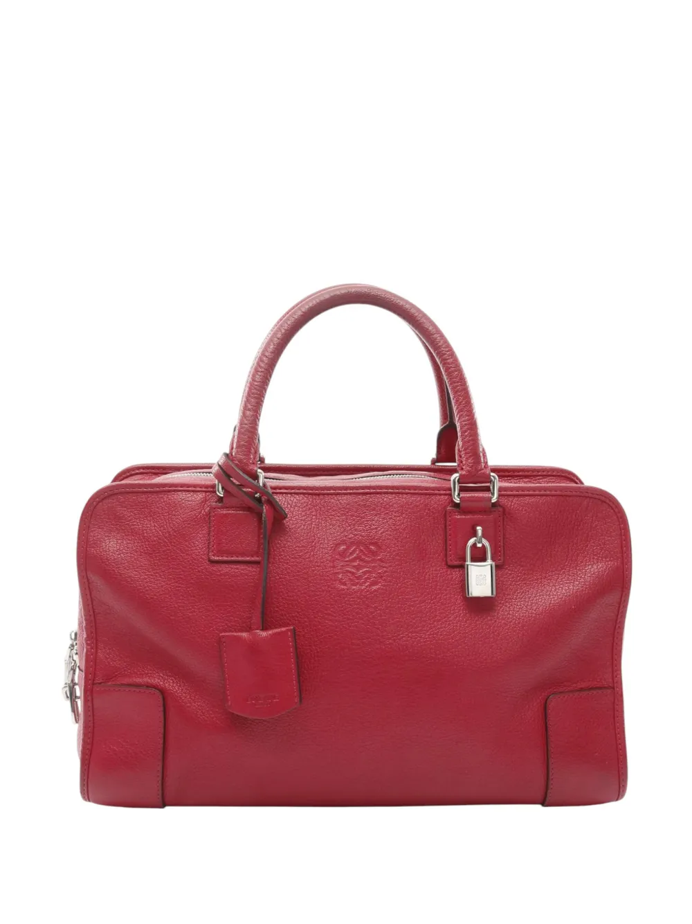 Loewe Pre-Owned 2010-2025 Leather Amazona 36 handbag - レッド