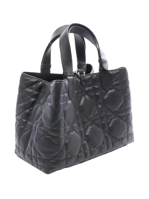 Christian Dior Pre-Owned 2010-2025 Medium Calfskin Macrocannage Toujours Bag tote bag
