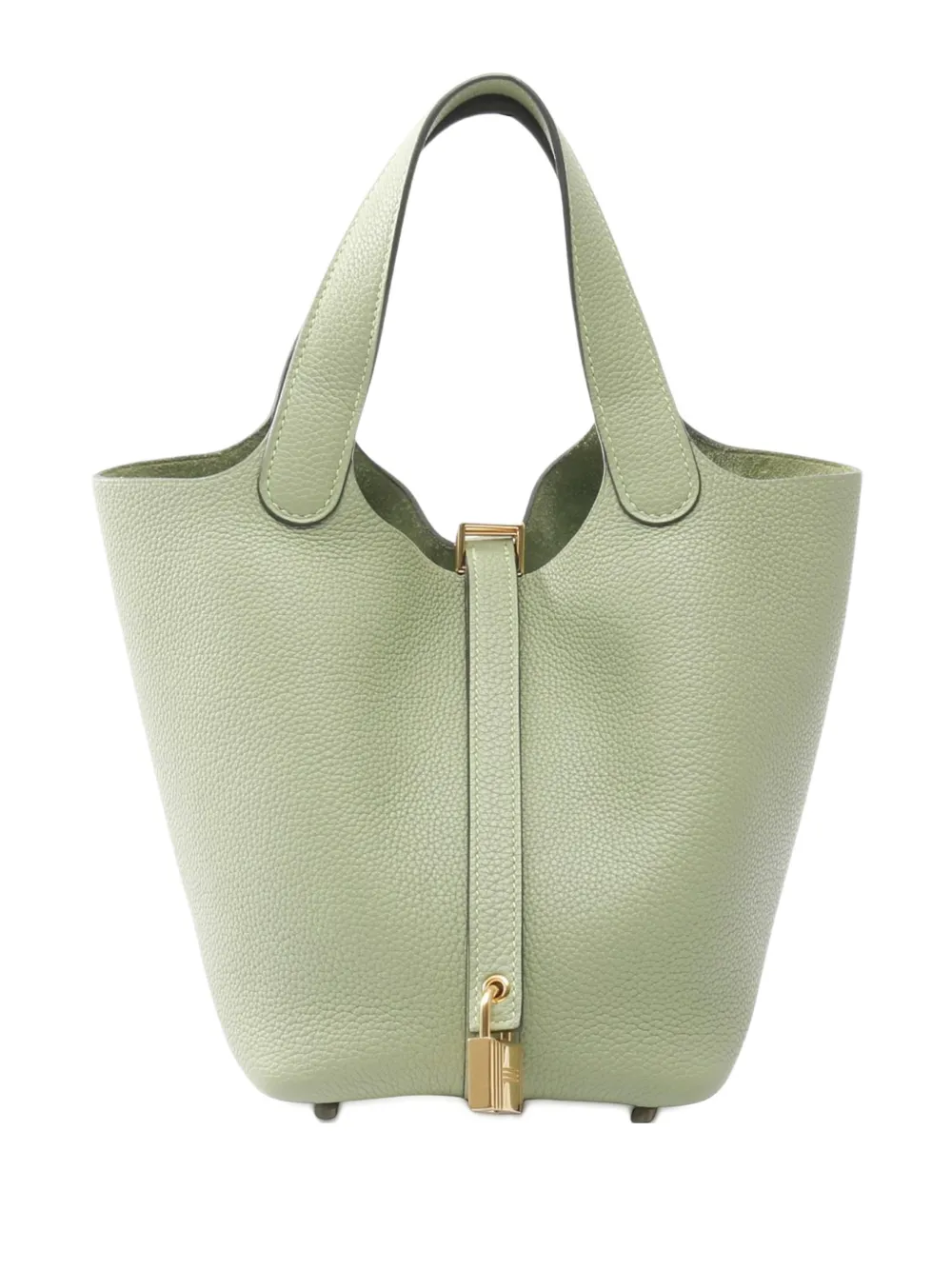 Hermès Pre-Owned 2020 Clemence Picotin Lock 18 handbag | Green | Image 1