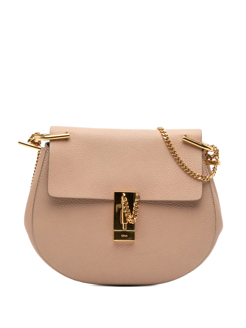 Chloé Pre-Owned 2014-2025 Small Leather Drew crossbody bag - ブラウン