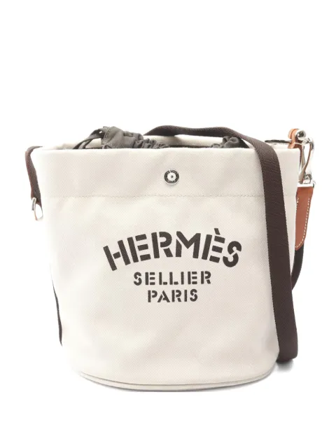 Hermès Pre-Owned 2009 Toile Sac De Pansage Grooming bucket bag