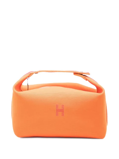 Hermès Pre-Owned 2010-2025 Large Toile Bride A Brac Case vanity bag