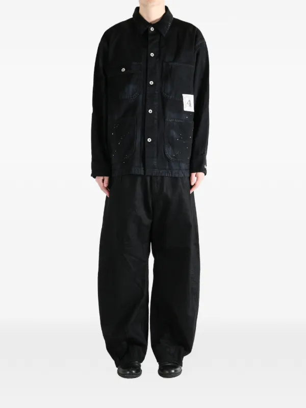 Neighborhood コーデュロイカラージャケット | ブラック | FARFETCH JP