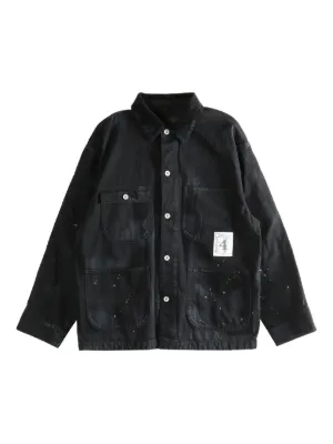 WACKO MARIA N-1 グラフィック ジャケット | ブラック | FARFETCH JP