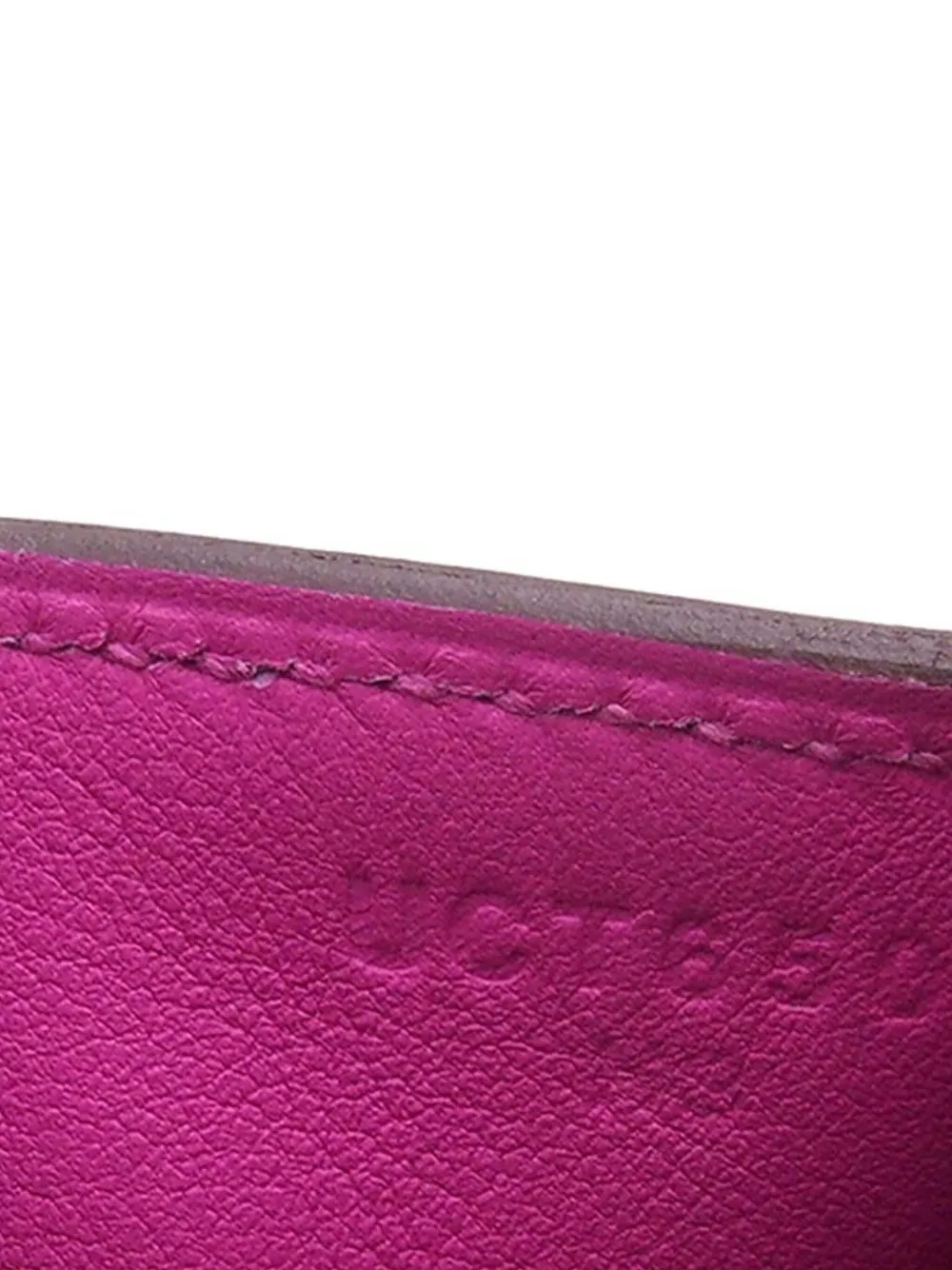 HERMES Pre-owned 2022 Mini Swift Lindy 20 Satchel In Pink