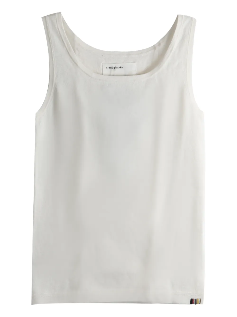 extreme cashmere Claudia tank top - Bianco