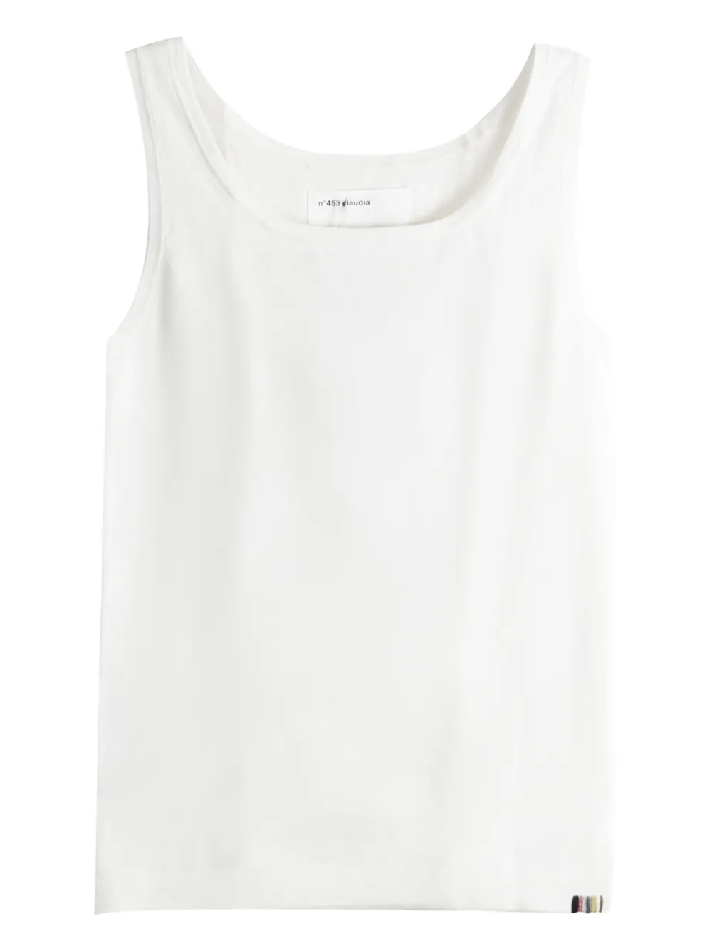 extreme cashmere Claudia tank top - Bianco