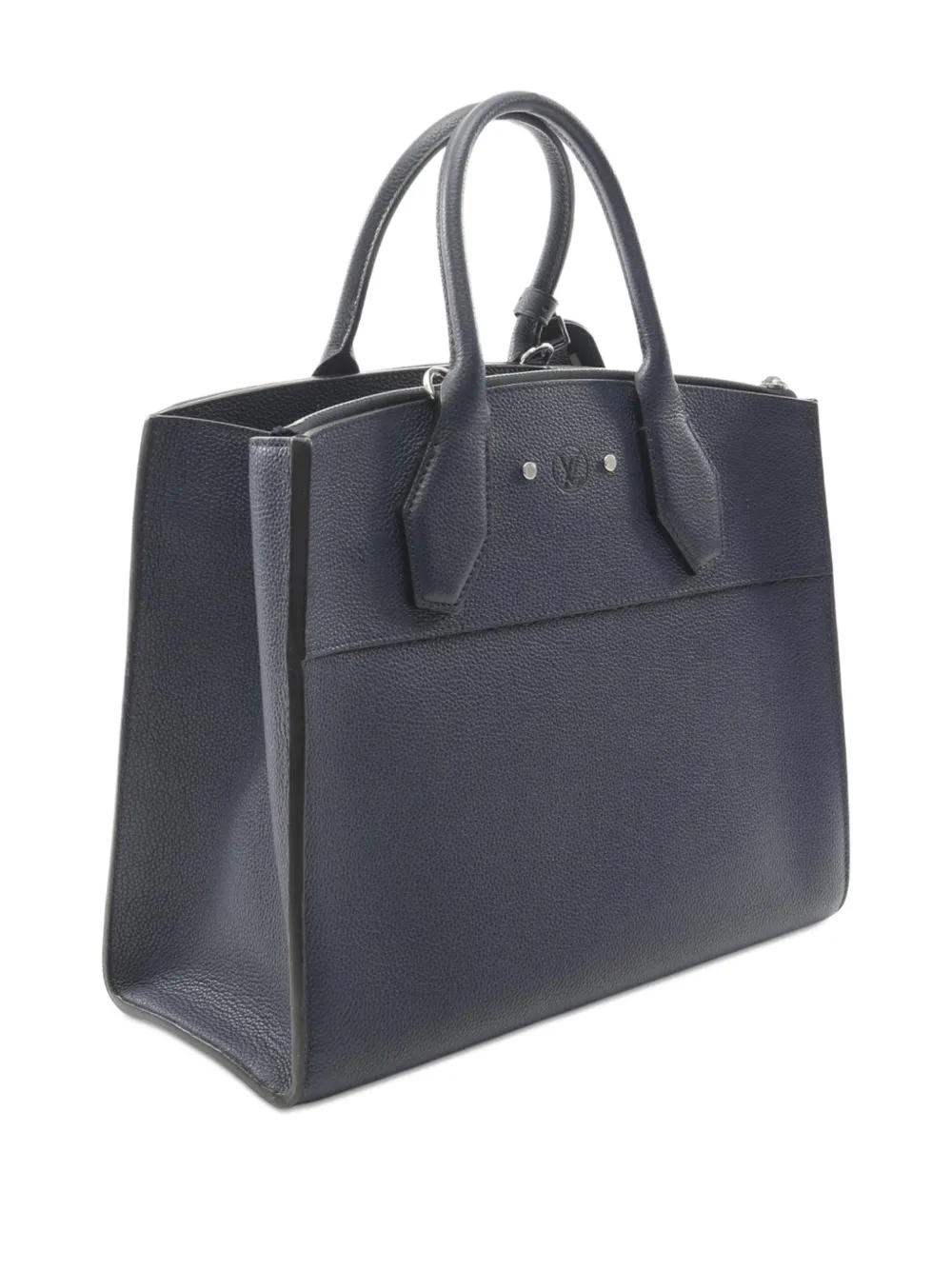 LOUIS VUITTON Pre-owned 2017 City Steamer Mm Satchel In Blue