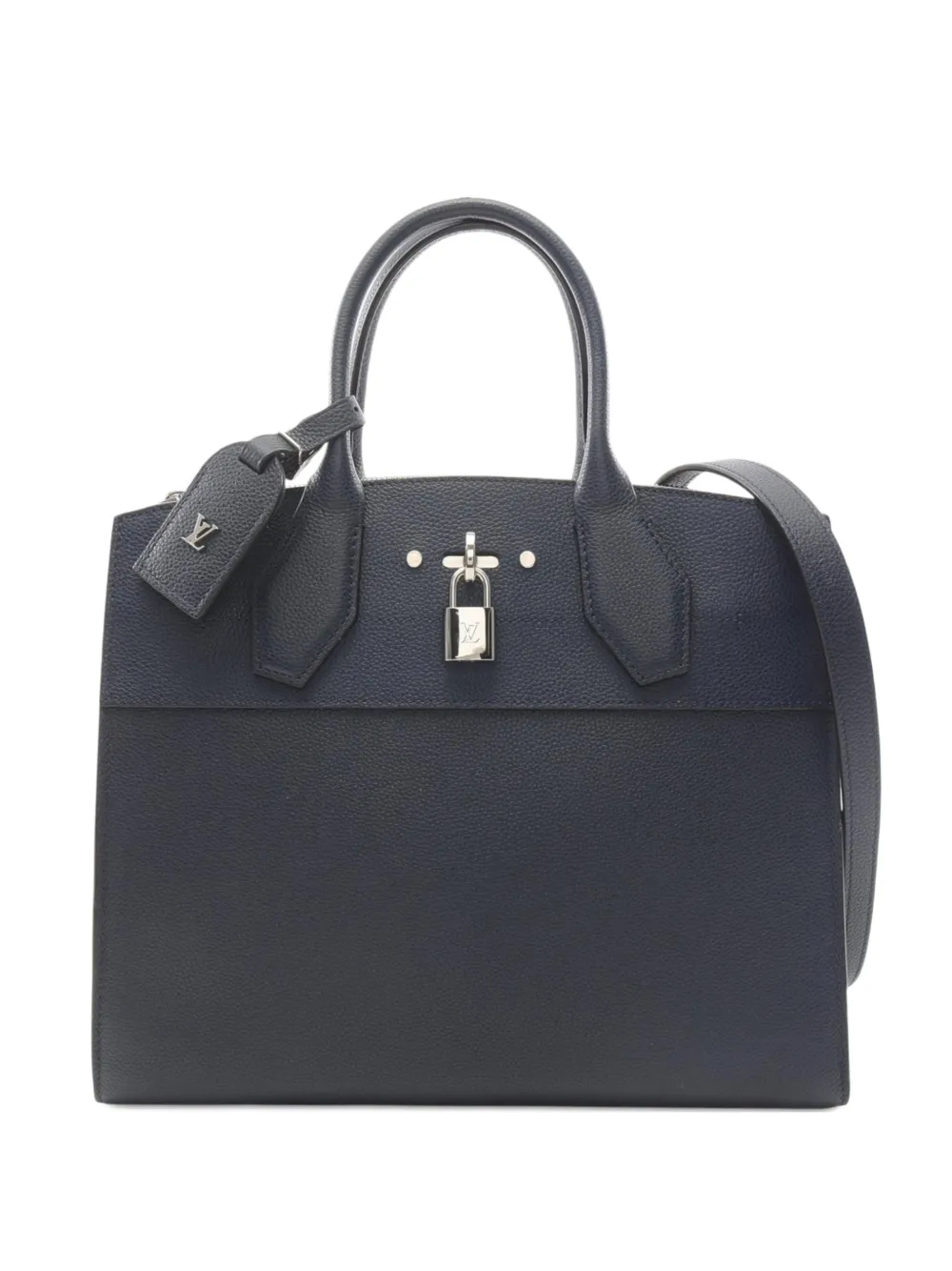 Louis Vuitton Pre-Owned 2017 シティ スティーマー MM サッチェルバッグ - ブルー Louis Vuitton Pre-Owned 2017 シティ スティーマー MM サッチェルバッグ - ブルー