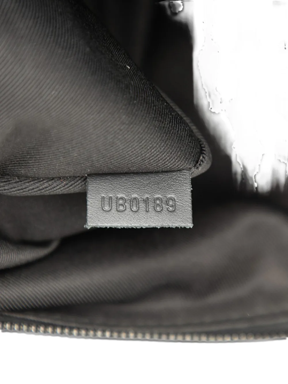 LOUIS VUITTON Pre-owned 2019 Monogram Shadow Discovery Pochette Clutch Bag In Black