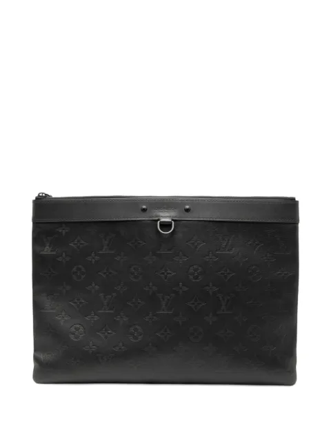 Louis Vuitton Pre-Owned 2019 Monogram Shadow Discovery Pochette clutch bag
