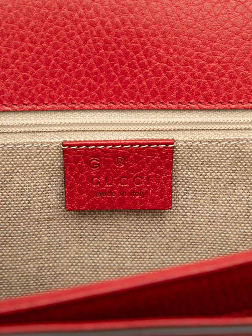 2000-2015 Medium Dollar Calfskin Interlocking G Crossbody Bag