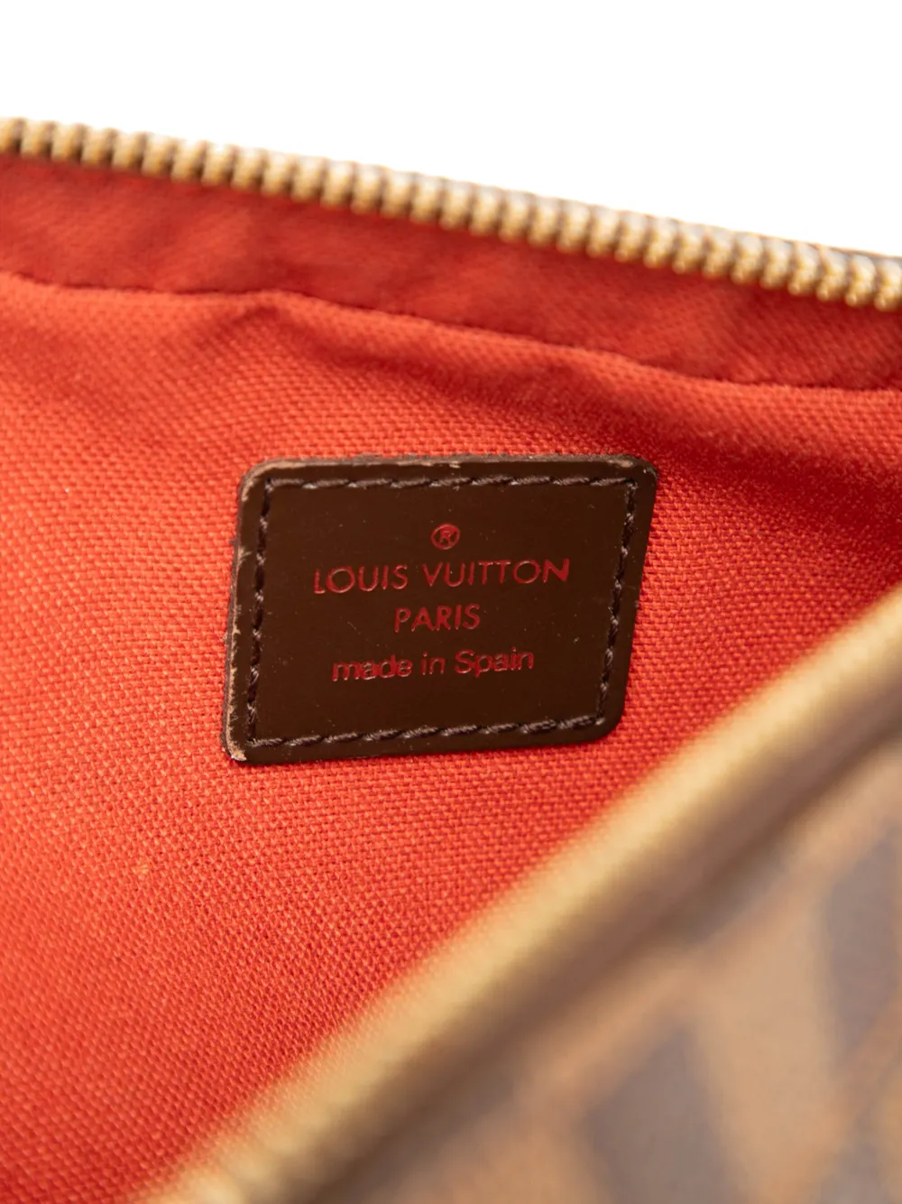 2003 Damier Ebene Geronimos Crossbody Bag