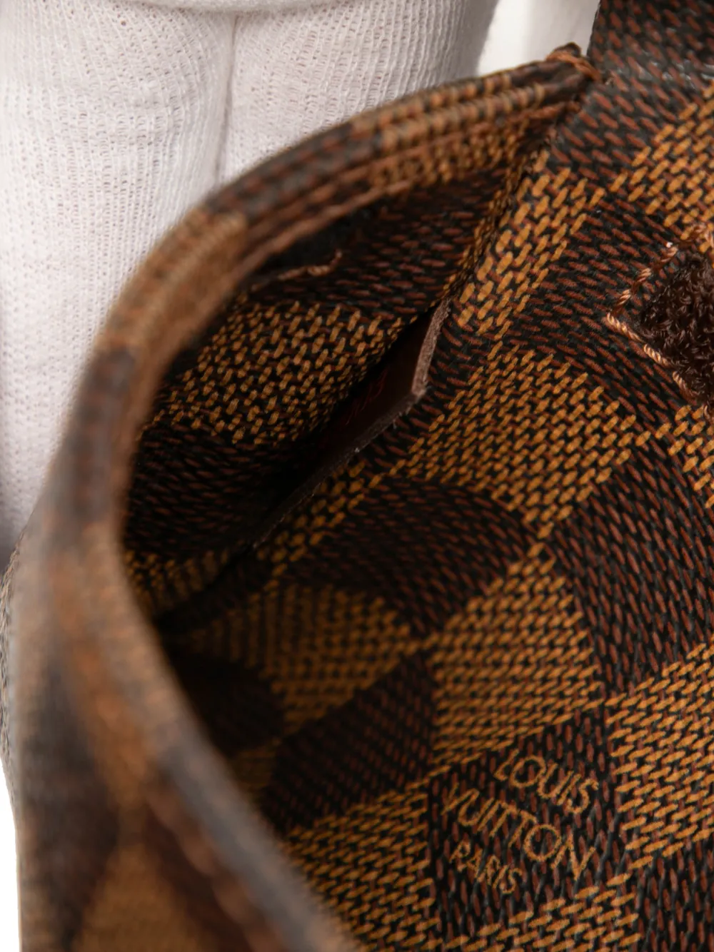 2003 Damier Ebene Geronimos Crossbody Bag
