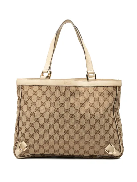Gucci Pre-Owned 2000-2015 GG Canvas Abbey D Ring tote bag