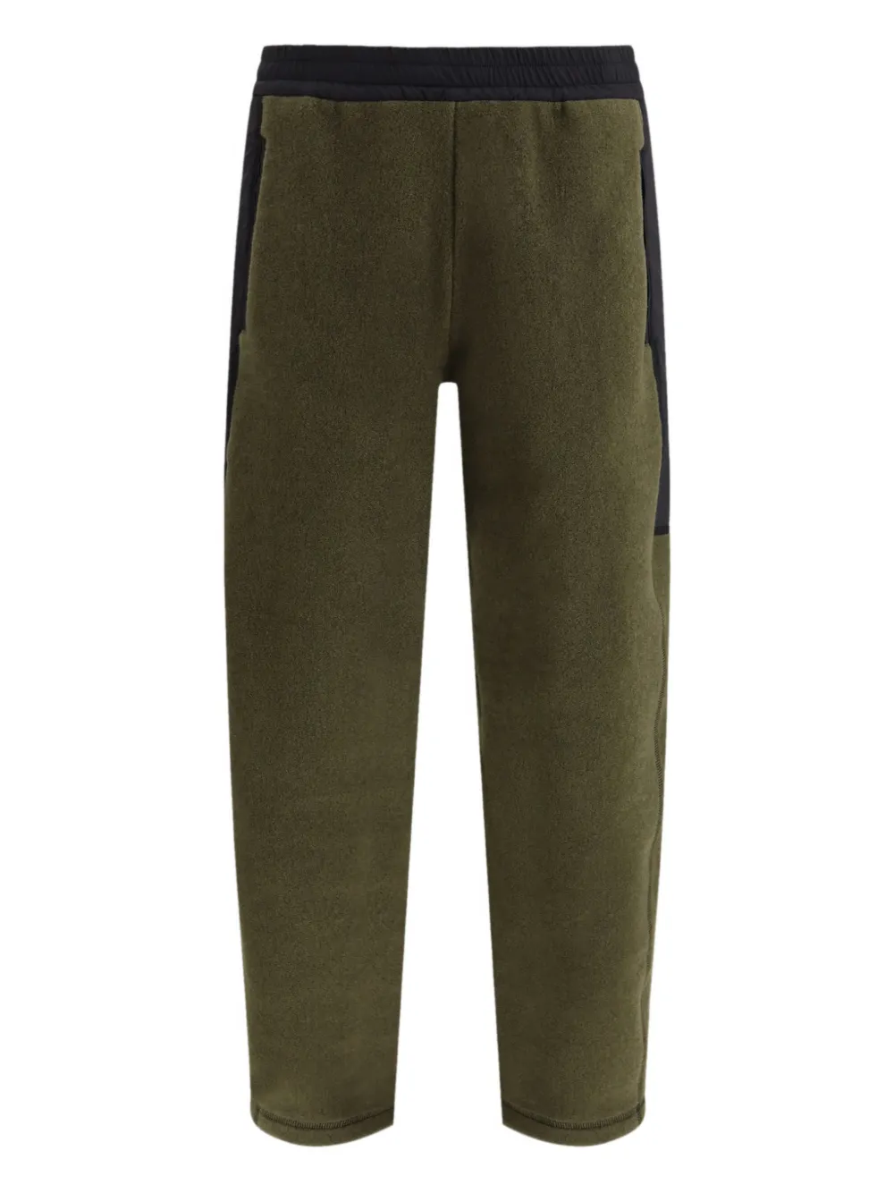 Laminar elasticated-waist panelled track pants | verde | Image 1