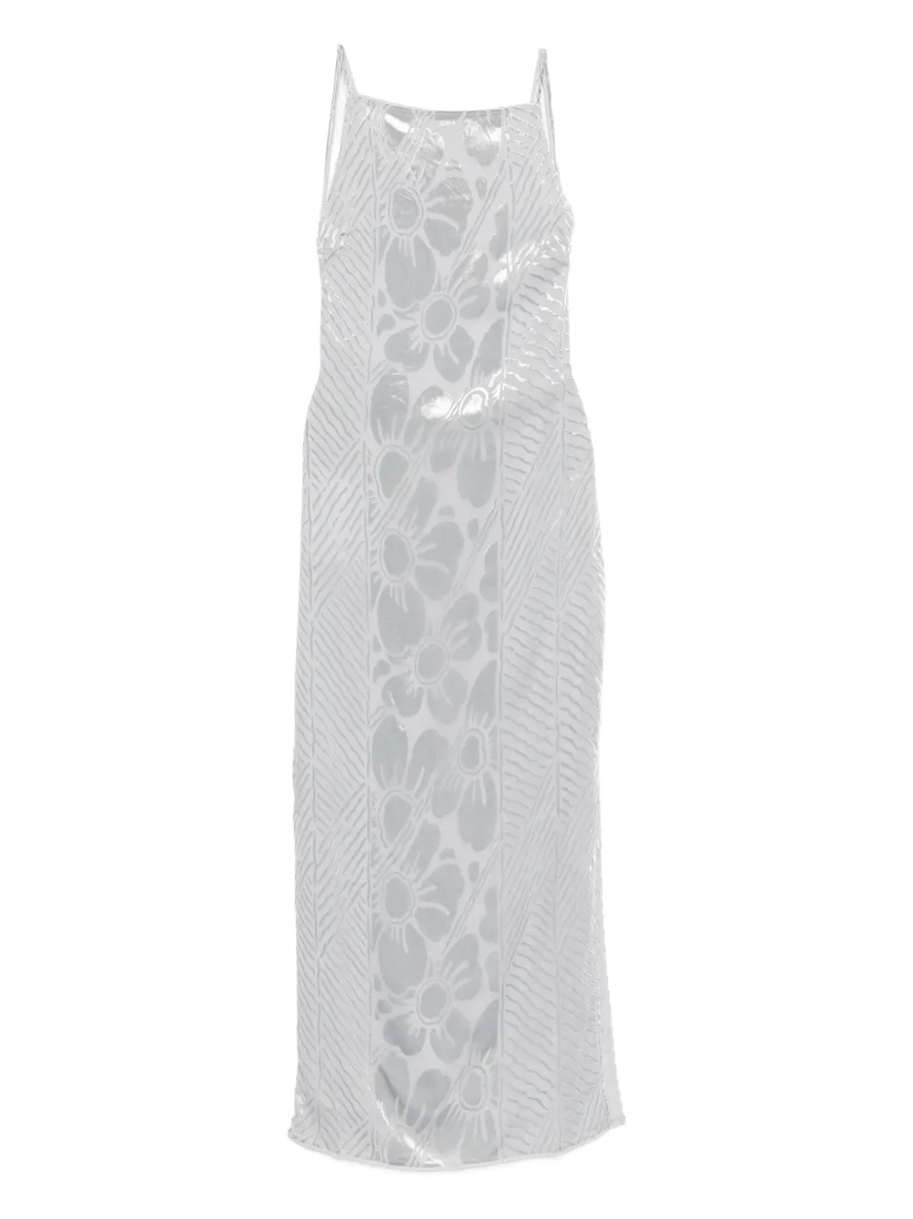 Sir Floral-print Maxi Dress In White