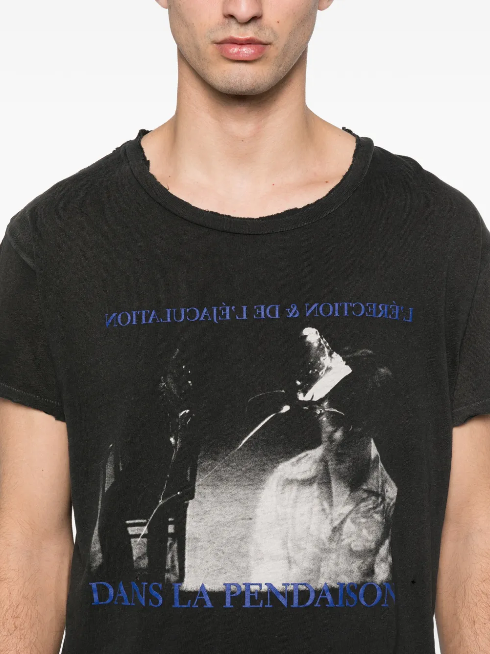 Enfants Riches Déprimés distressed-effect T-shirt | Black | FARFETCH