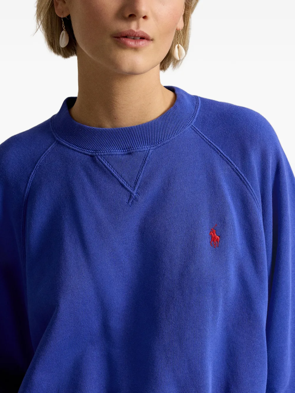 Polo Ralph Lauren Raglan sweater Blauw