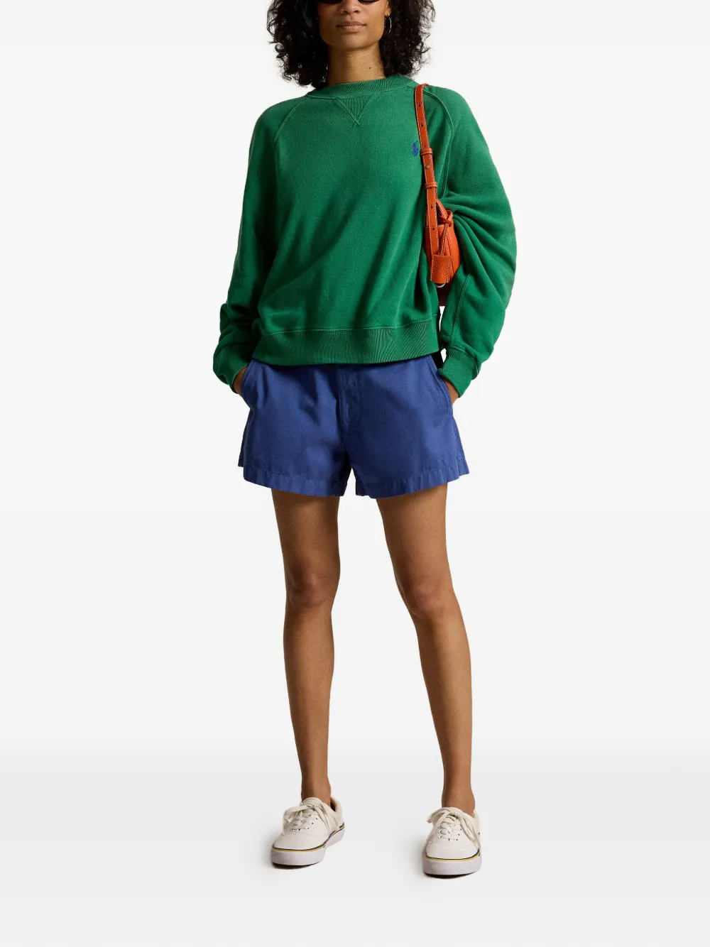 Polo Ralph Lauren Sweater met geborduurd logo Groen
