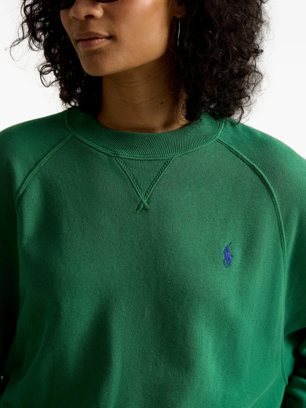 Polo Ralph Lauren Sweater met geborduurd logo Groen