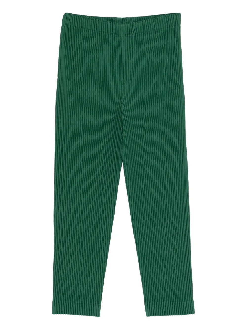 Issey Miyake Pleated Straight-leg Trousers In Multi