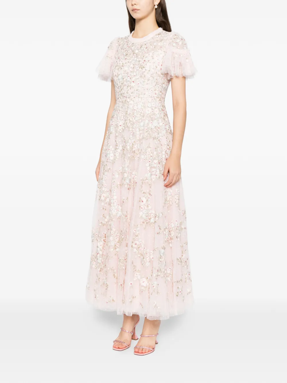  Needle & Thread Lunaria Gown - Pink 