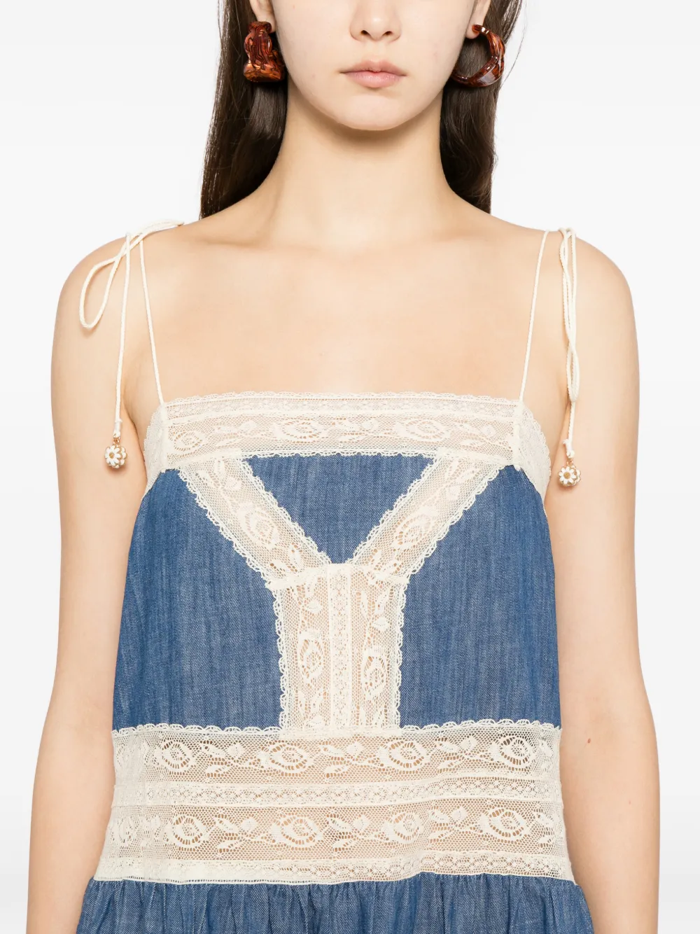 ZIMMERMANN Awaken jurk Blauw