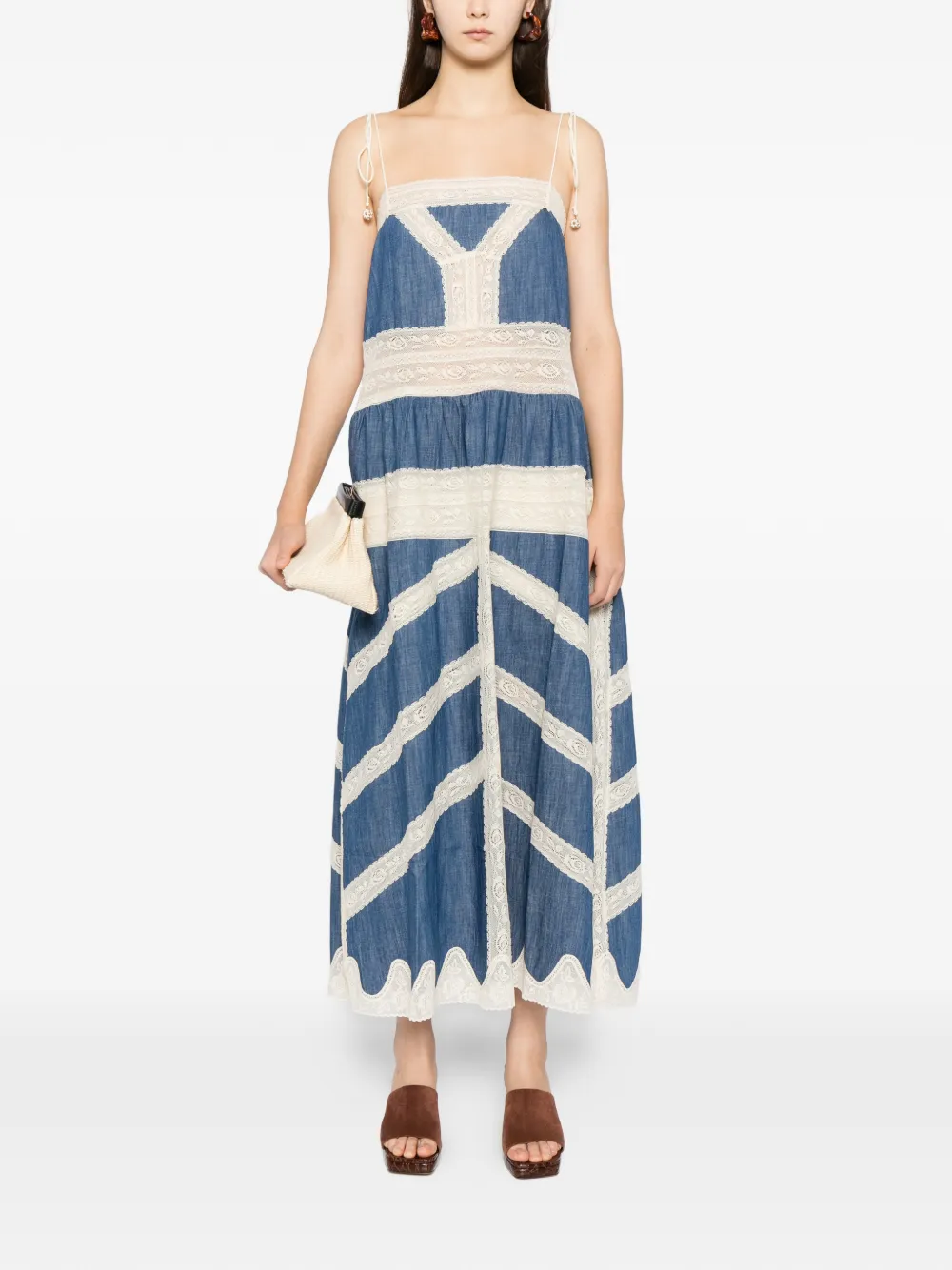 ZIMMERMANN Awaken jurk - Blauw