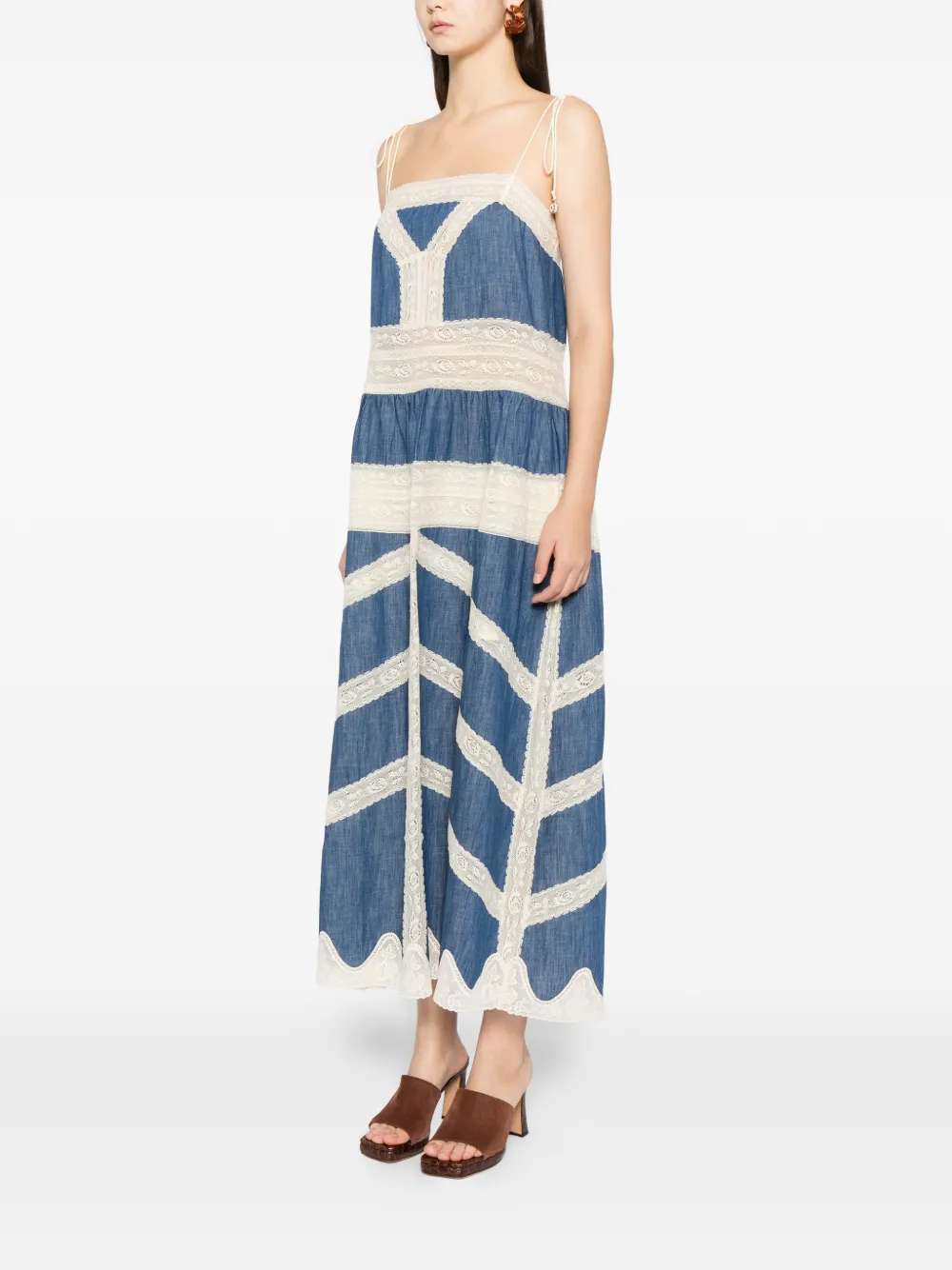 ZIMMERMANN Awaken jurk Blauw