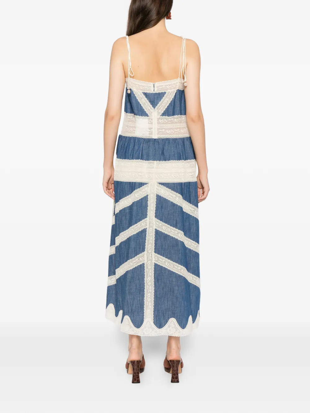 ZIMMERMANN Awaken jurk Blauw