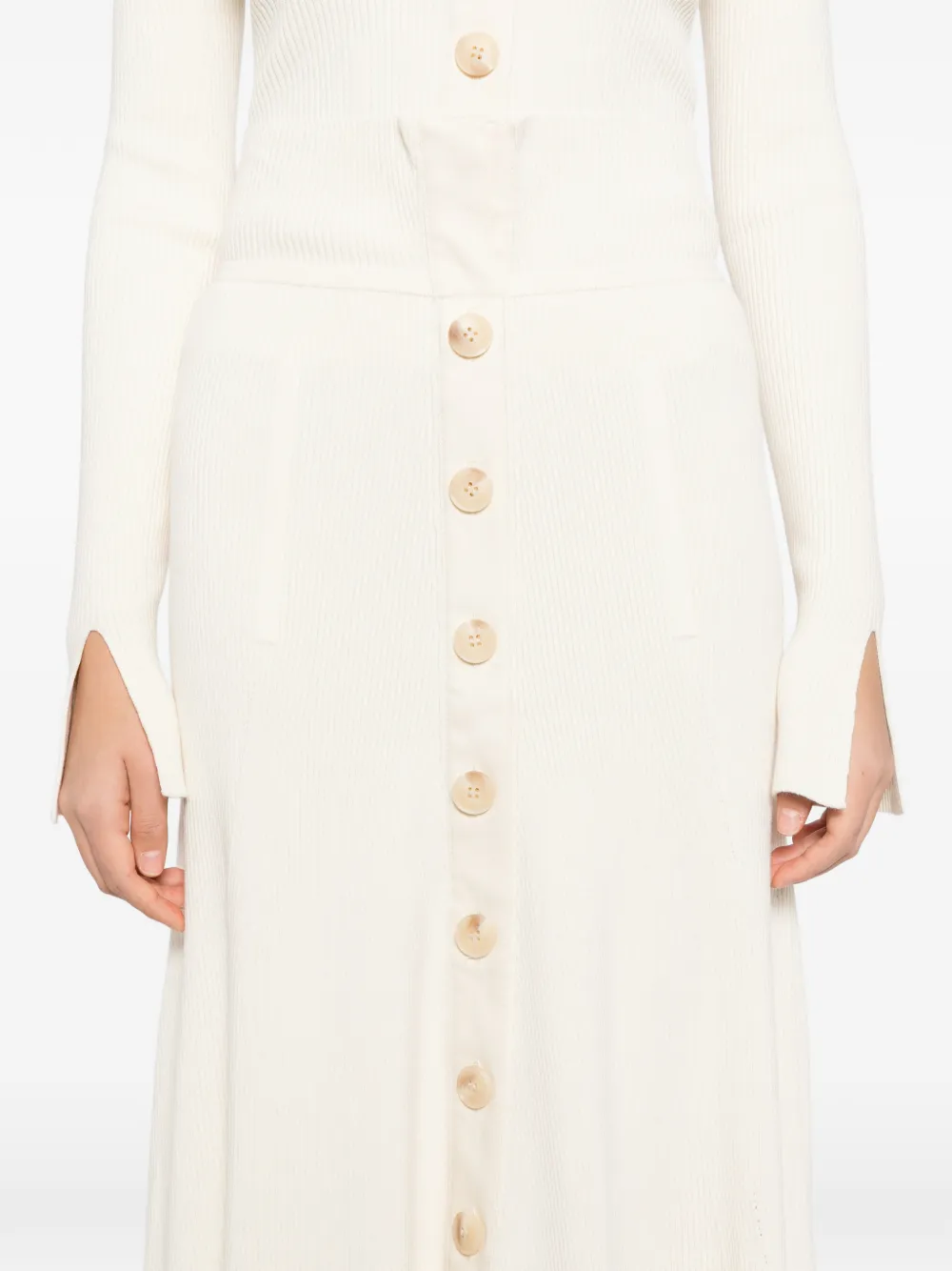 ZIMMERMANN Rebellion midi-rok Beige